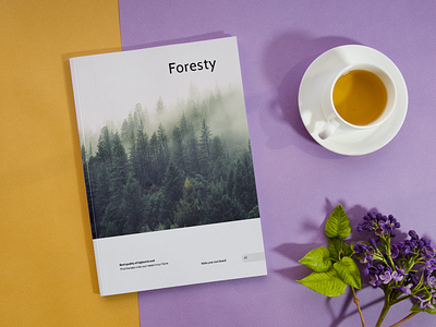 Foresty brochure design abstract annual background banner booklet brochure business corporate cover design flyer layout leaflet magazine marketing poster presentation report template vector