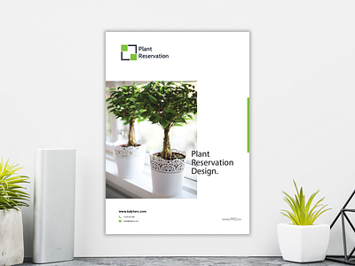 Plant Reservation Flyer Concept