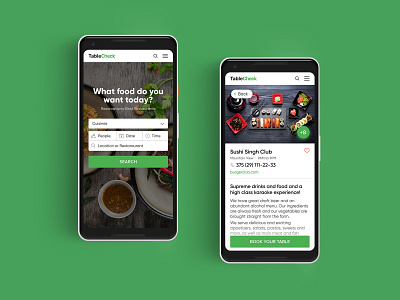 TableCheck app app booking delivery food meal