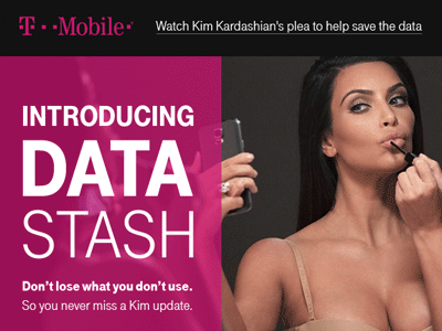Kim Kardashian & T-Mobile e mail kim kardashian marketing t mobile