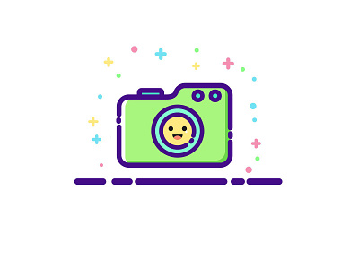 Lonely Little Camera app art design icon illustration ui web