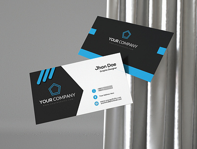 Corporate Business Card design illustration