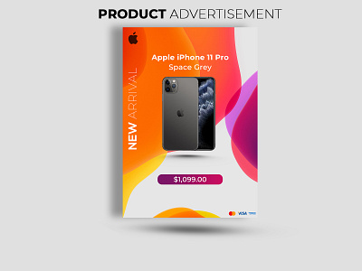 Product Advertisement branding design photoshop