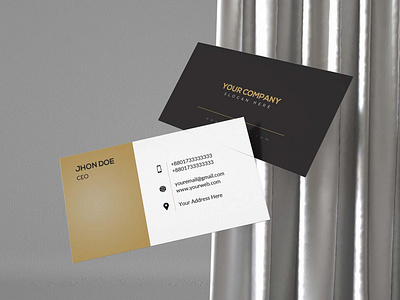 Simple Corporate Business Card Design