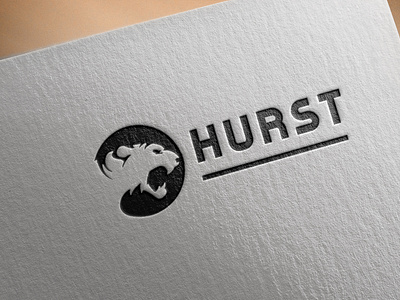 Free Logo Mockup PSD4 on Textured paper