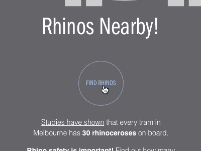 Rhino Radar radar rhinos