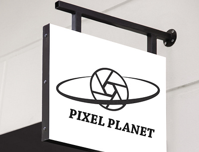 PIXEL PLANET adobe adobeillustrator black brand branding creator design designer graphicdesign illustration logodesign logodesigns logos logosai