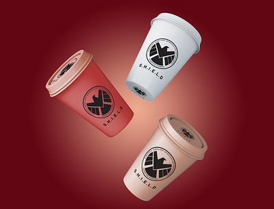 Paper Coffee Cup adobe adobeillustrator avengers branding design designer graphicdesign illustration logodesign logos marvel marvelcomics marveluniverse shield logo