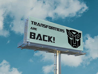 Transformer Are Back Mockup