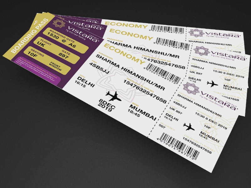 How To Download Boarding Pass Of Vistara Airlines