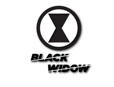 Black Widow Logo adobe avengers behance black blackandwhite design designer dribble graphicdesign illustration legends logo logodesign logos marvel monochrome soperhero star starwars white
