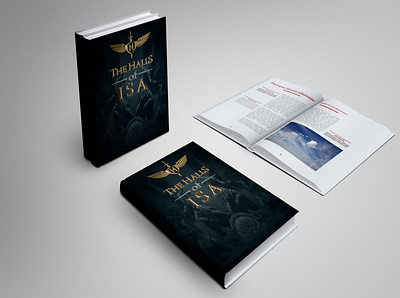 The Halls of ISA 1 book art book cover book cover art book cover design book cover mockup book covers book design book illustration cover art cover artwork cover design