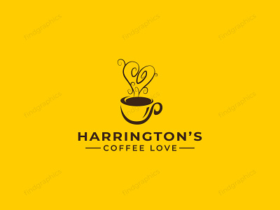 coffee shop logo design - restaurant logo design - cafe logo