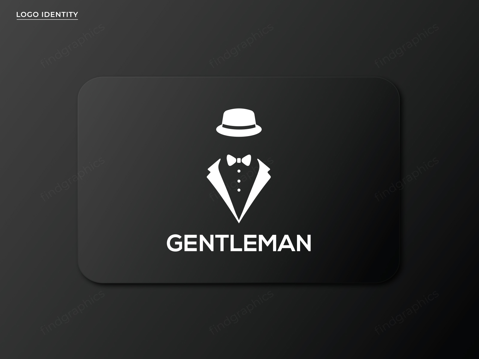 Silhouette Man Top Hat Logo | BrandCrowd Logo Maker