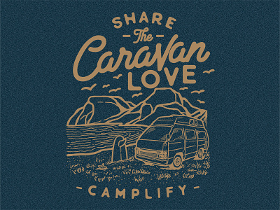 caravan love adventure camp camping caravan cars folk folks van vector