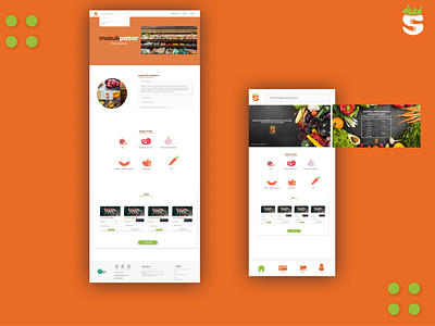 Desktop And Mobile View animation design illustration ui web