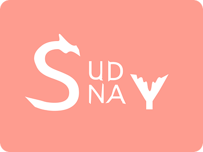 sunday logo design flat logo vector