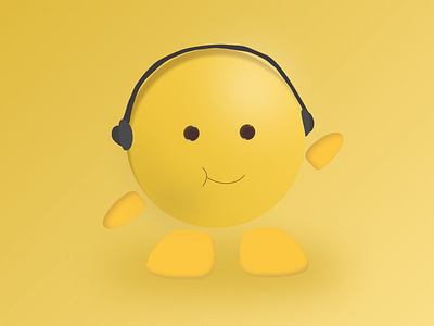 Emoji Listen music