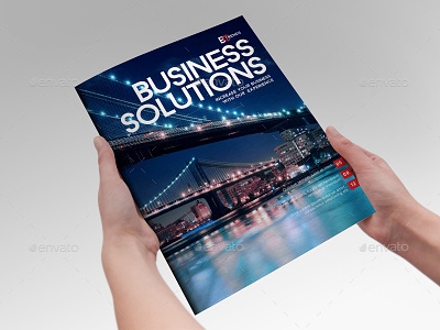 Business Solution Template Brochure annual annual report brochure business business brochure design templates indesign template modern money newsletter report template