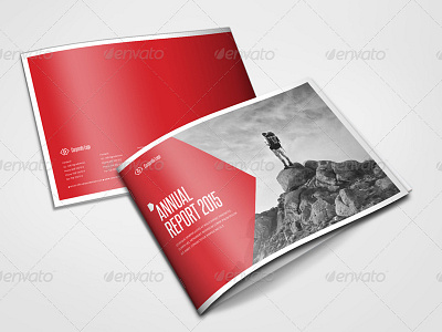Annual Report 2015 a4 annual brochure business commerce corporate design graphic