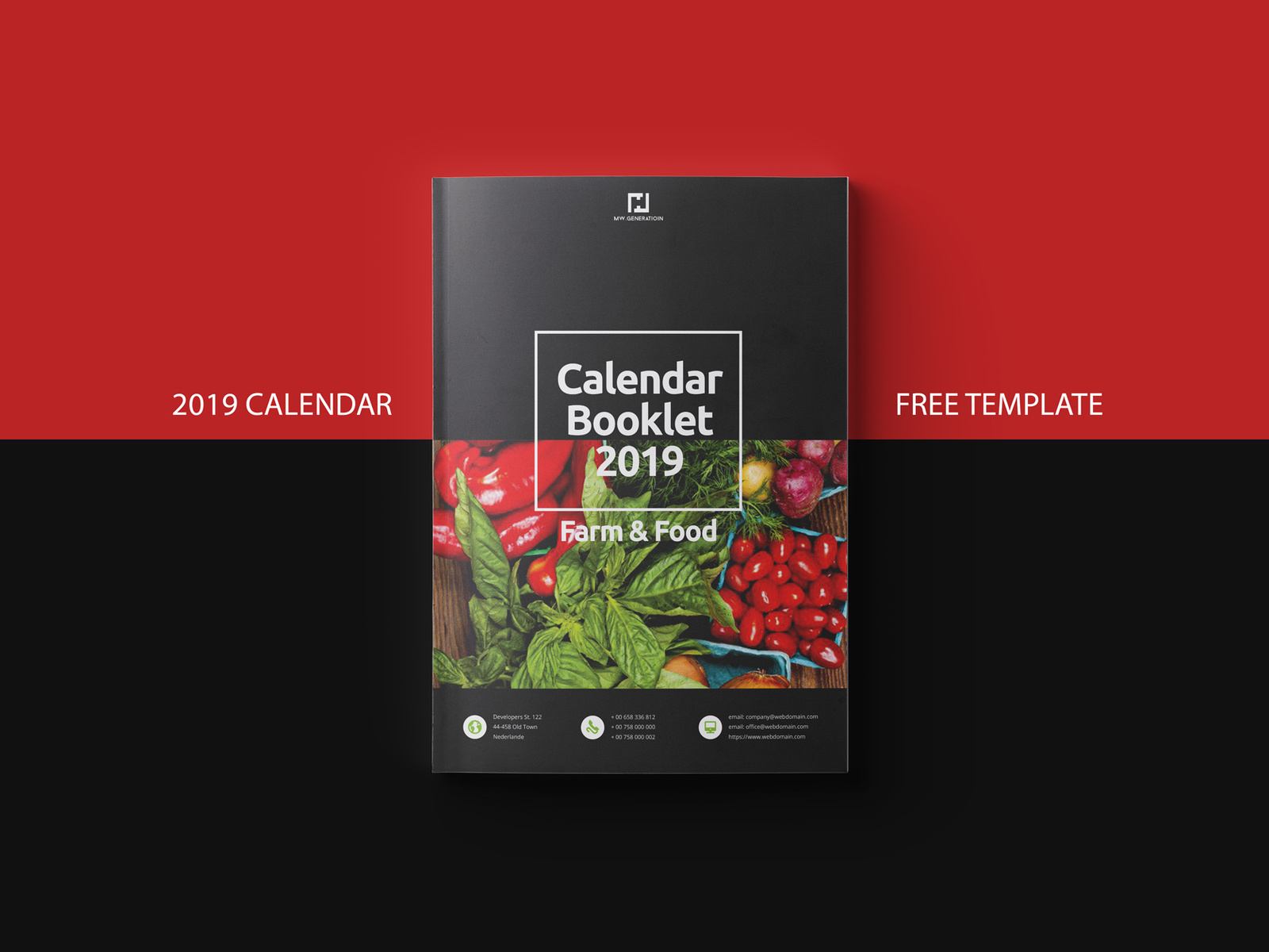 Free Template Calendar 2019 by Braxas on Dribbble