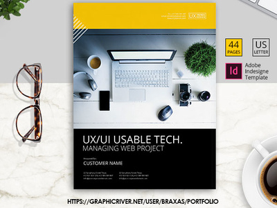 Ux Proposal Template 2018 2019 design fresh indesign modern propoal template ui ux