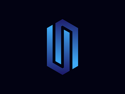 UN Letter Logo Design