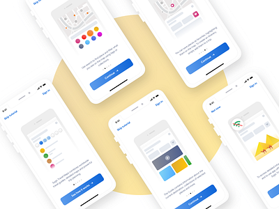 Sygic Travel App: Onboarding app clean design illustration ios mobile app travel ui ux