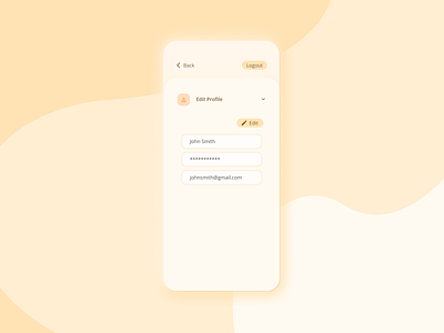 #DailyUI #007 Settings