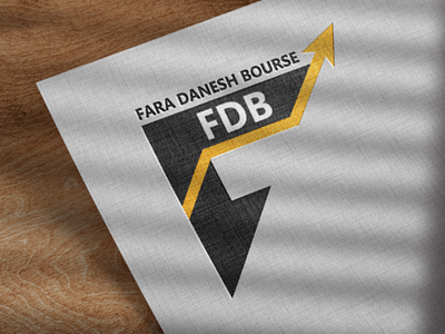 Fara Danesh Bourse logo design sign