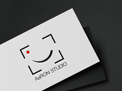 AaRON Studio logo design sign brand