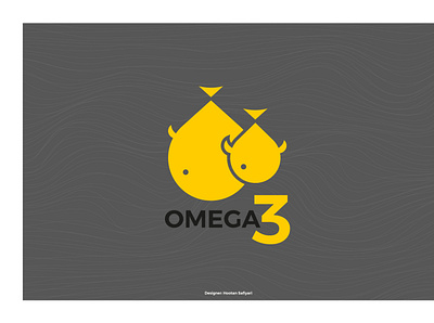 Omega3 Oil Logo logo design logodesign