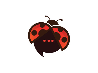 Chat Bug 2 branding bug charter chat design icon design identity internet languages logo online tools