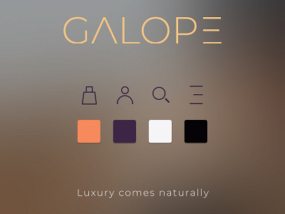 GALOPE - App UI app branding design mobile ui ux
