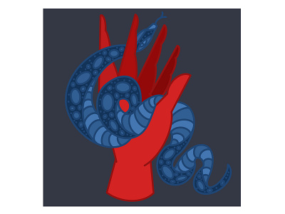 Hand and Snake