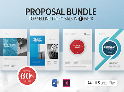 Proposal Bundle brochure design brochure template bundle indesign proposal minimal project proposal proposal proposal bundle proposal design proposal template word proposal