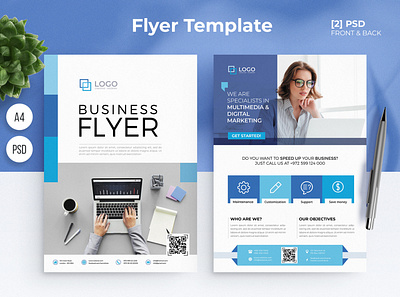 Corporate Flyer Template poster