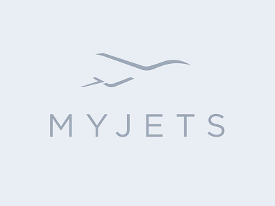 MyJets Logo flights jets logo myjets plane