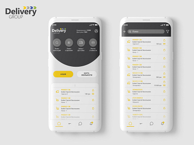 Delivery group / application design