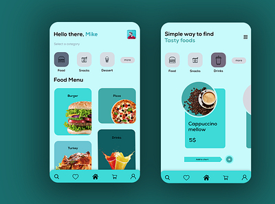 food app ui app app design app interface best app ui design food apps mobile app design resturent resturent app design ui uidesign uiux