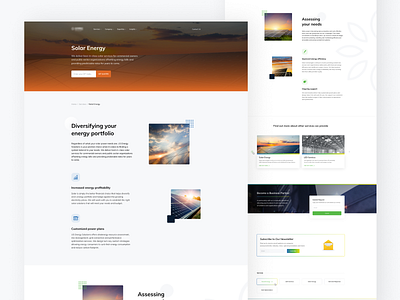 Solar Website Design