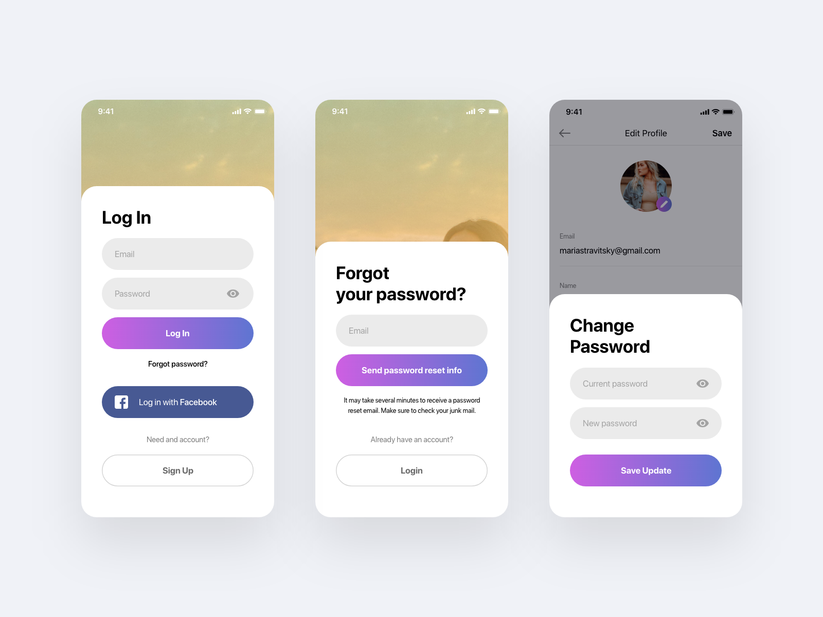 Account Log In by Alex Kalinin🔥 on Dribbble