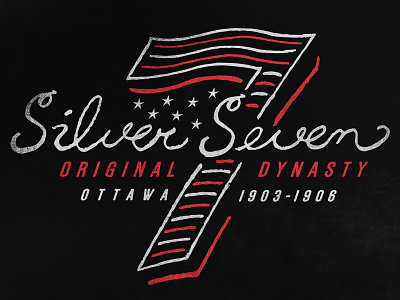 Ottawa Silver Seven Update branding design dynasty heritage hockey logo ottawa seven silver sports