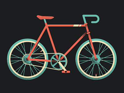 Are fixies still a thing? bicycle bike fixie illustration texture tire wheels