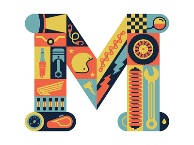 M is for Motorcycle