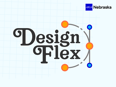 Design Flex logo - AIGA Nebraska