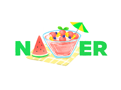 Malbok logo doodle fruit illustraion logo logodesign summer vector watermelon watermelon logo