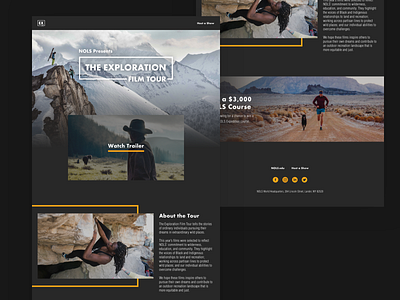 Exploration Film Tour Homepage