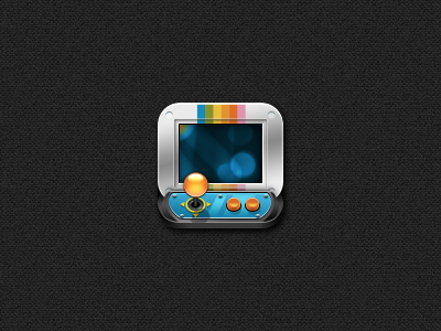 Play with your photos arcade game icon ios photo slide