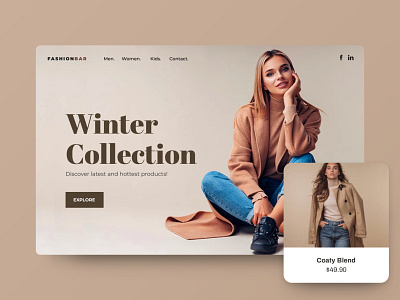 Store - ClickAi clickai ecommerce fashion portfolio react shop startup store template ui ux web website website builder